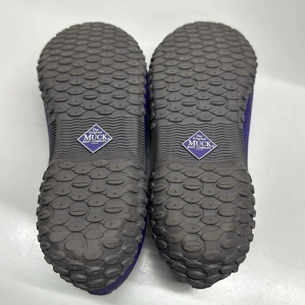 The Orginal Muck Boot Company Shoes Slip On Flats Waterproof Purple Kids Size 6