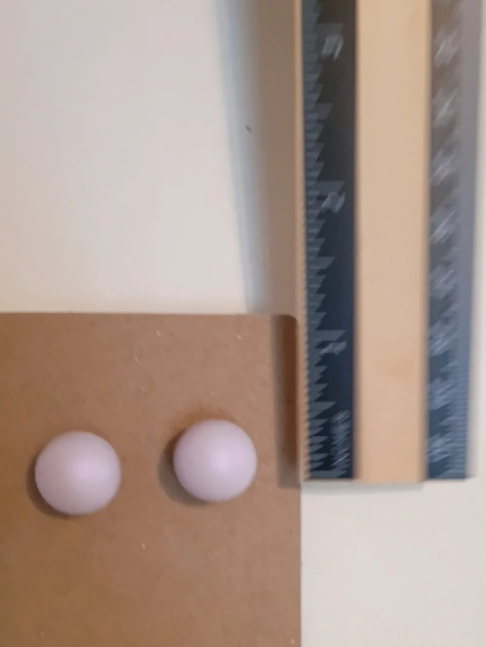 Double Sided Pearl Stud Earrings Front Back Pink White Ball Earrings