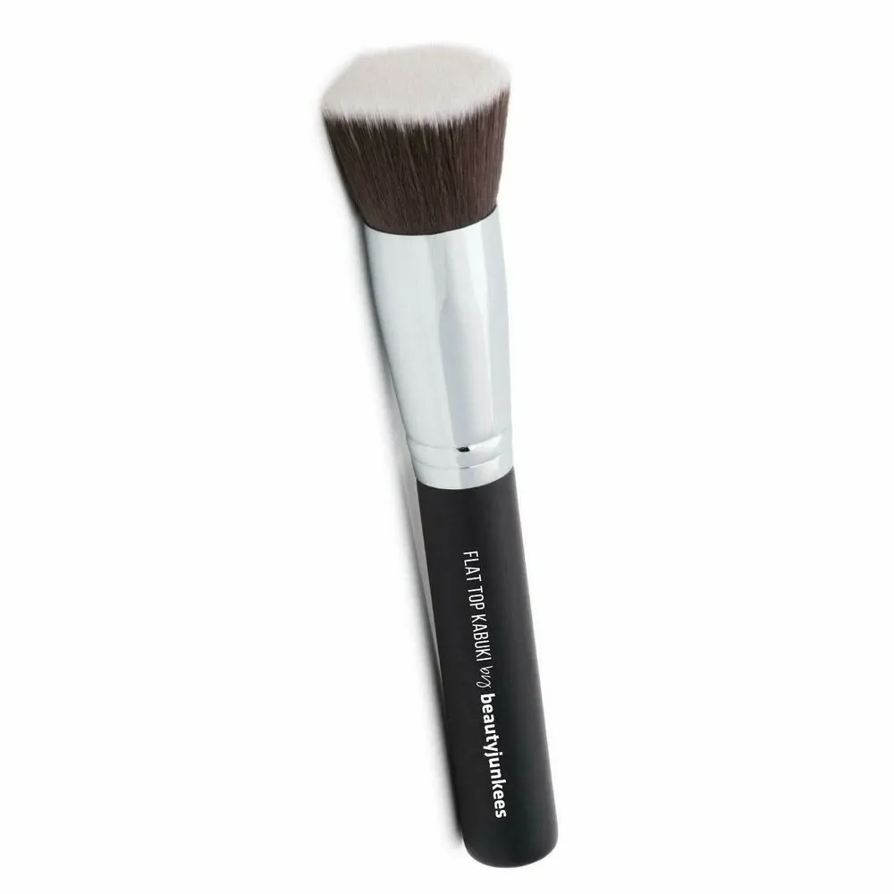 Flat Top Kabuki Foundation Brush - Professional High Density Makeup Brush