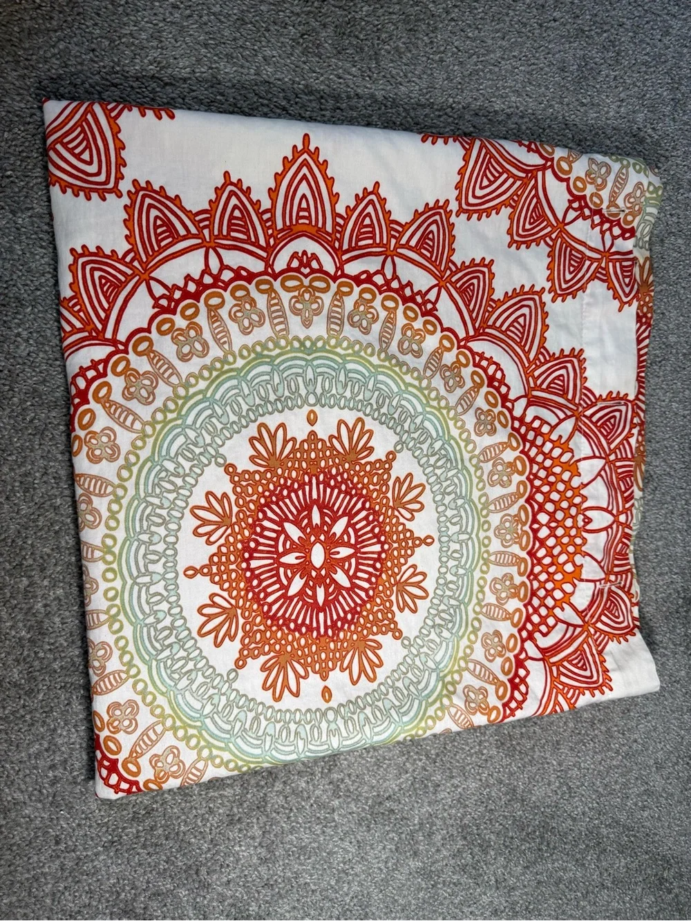 None mandala print