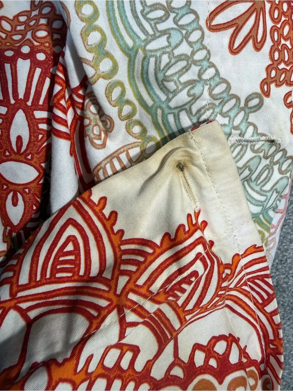 None mandala print
