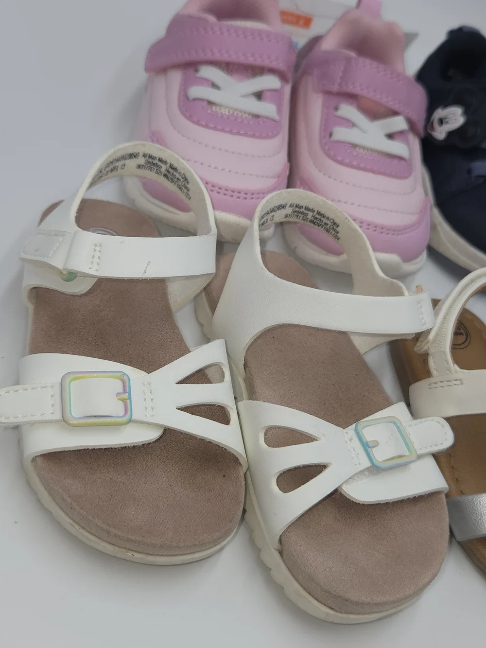Bundle of 6 pair Kids Running, Walking, Swimming Shoes OBO