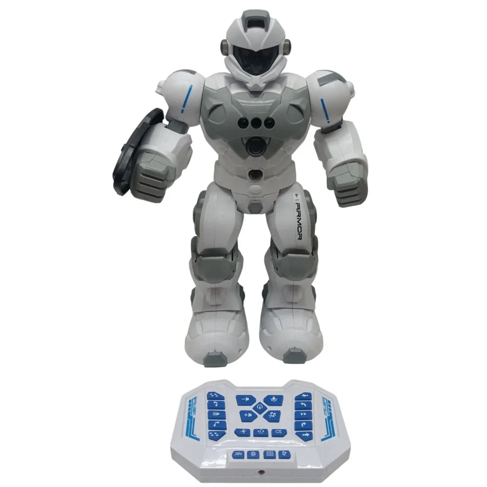 STEMTRON Programmable RC Robot Toy‎ for Kids - Gesture Sensing, Talks & Moves