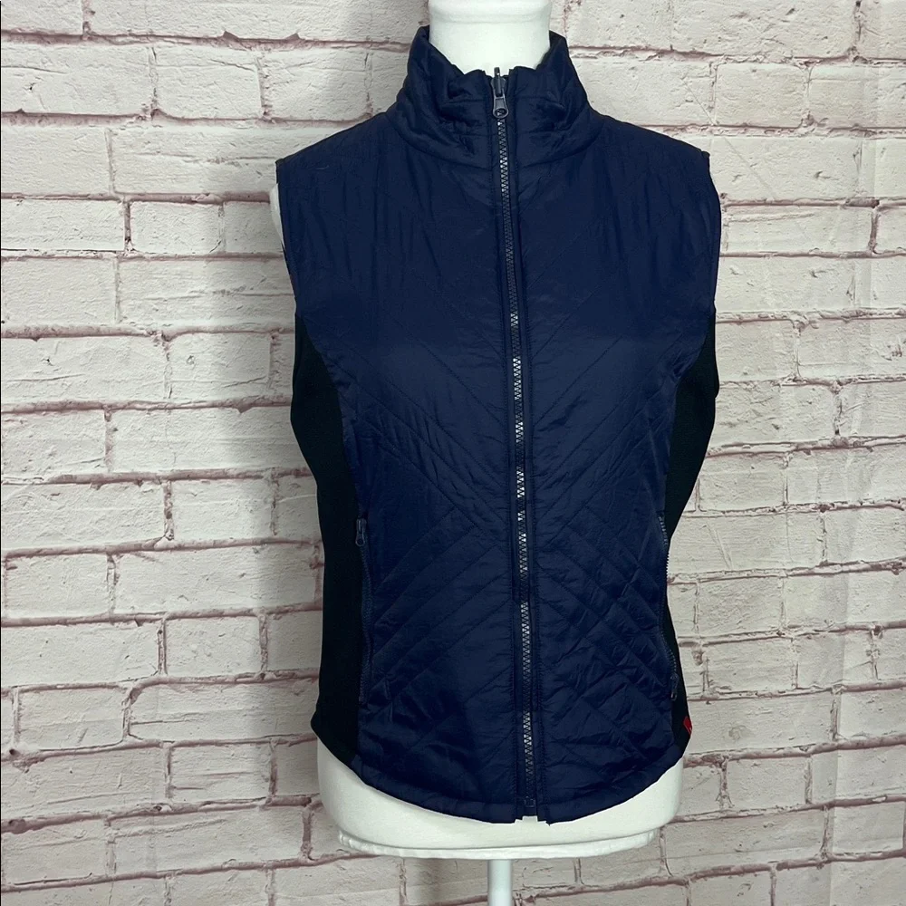 Krimson Klover Reversible Boho Floral Lightweight Puffer Vest Like New Size Med