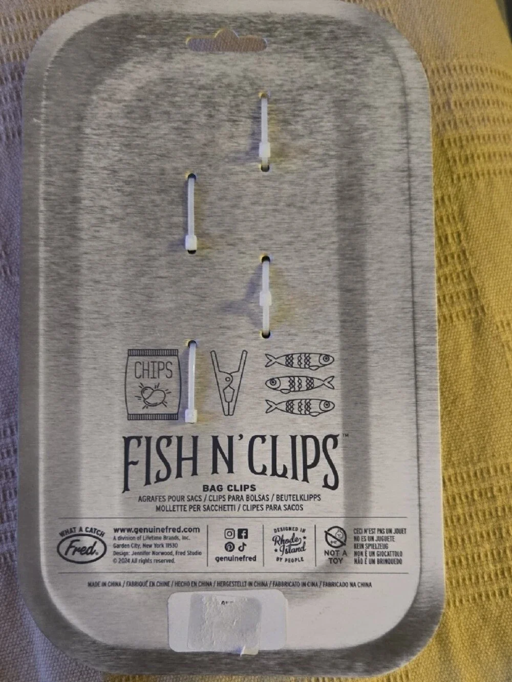 Fred fish clips