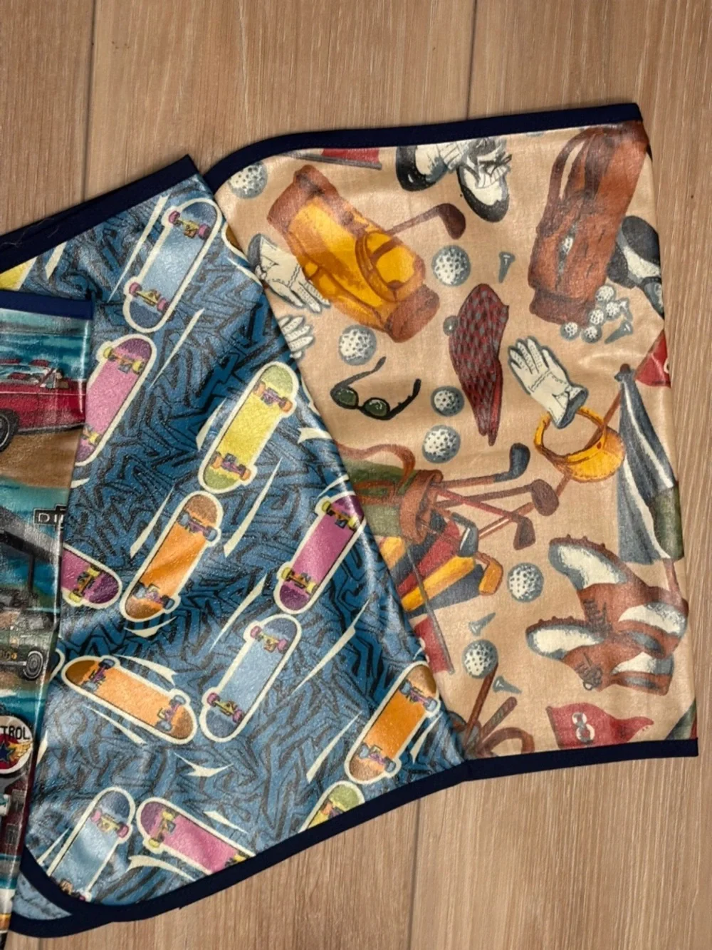 droodle bibs set colorful
