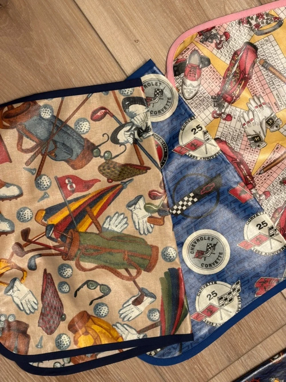 droodle bibs set colorful