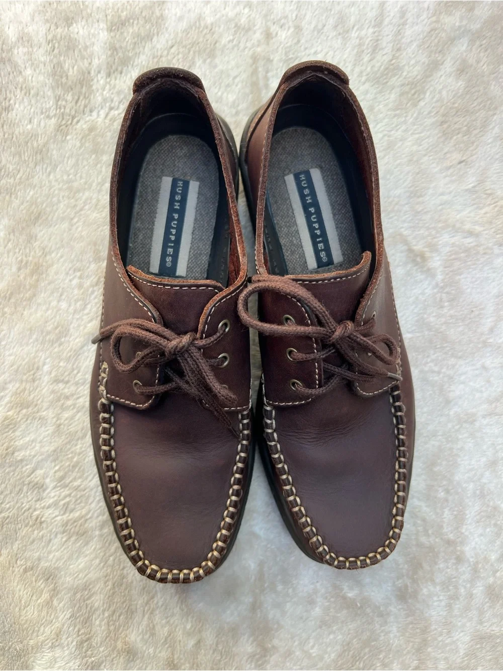 Hush Puppies sturdy leather