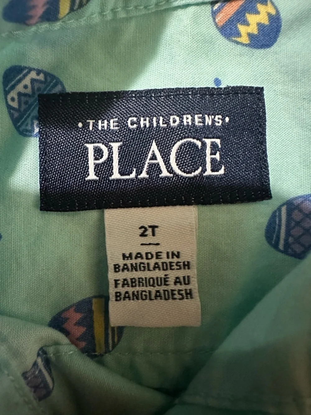 The Children's Place light blue Short-Sleeve Button-Up Shirt