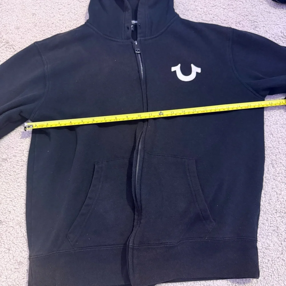 True Religion black zip