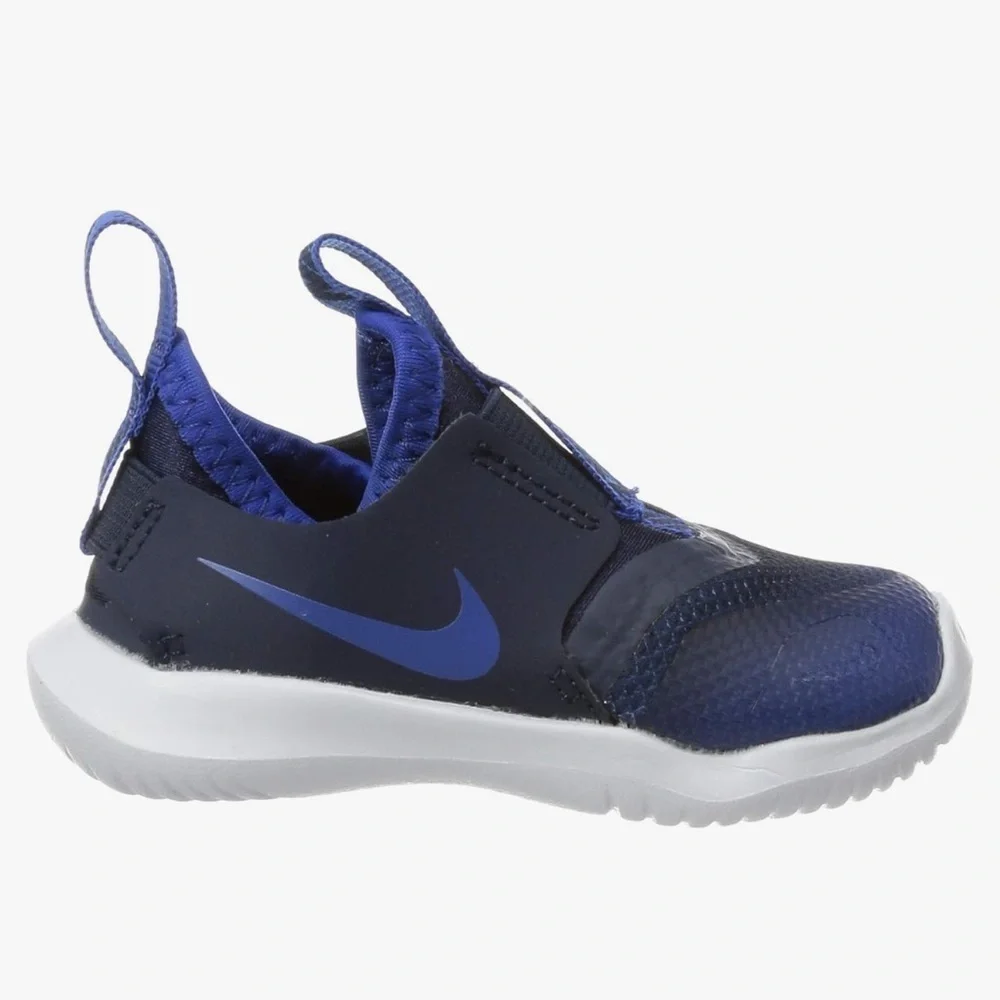 Nike Flex Runner Kids Blue Athletic Shoes sz 4c nwb