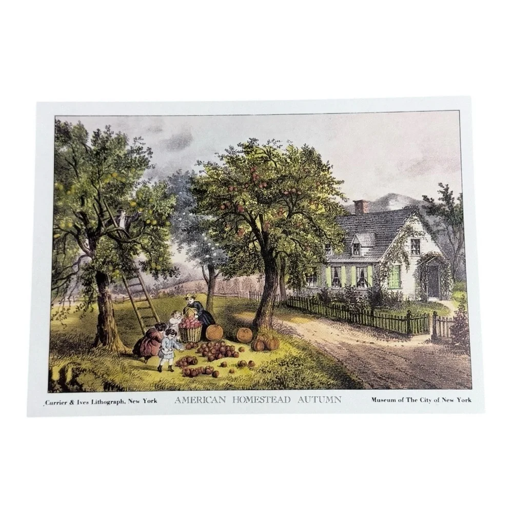 Currier & Ives set currier