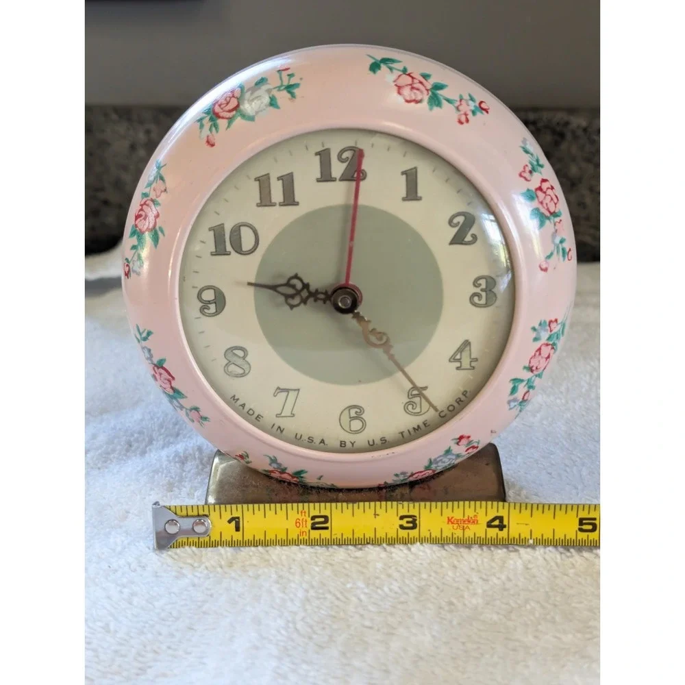 US Time Corp vintage retro