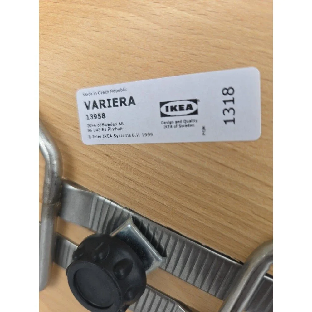Ikea RATIONELL VARIERA Adjustable Plate Holder 3 Pieces