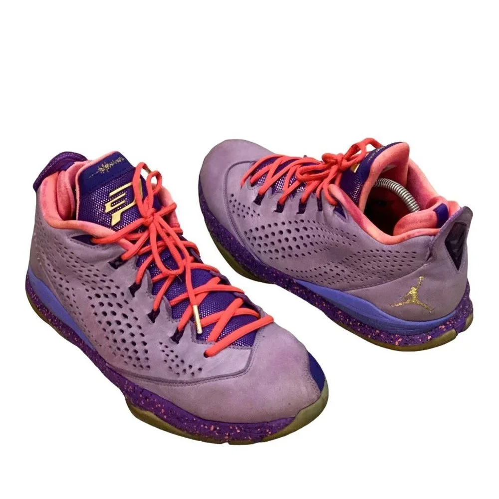 Nike Jordan CP3VII All-Star Men's US 11 Suede‎ Trainers 648598-523 Atomic Purple