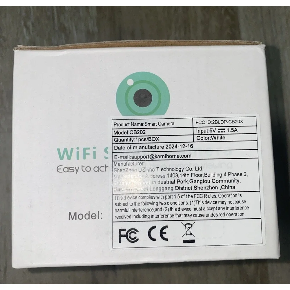 Wifi Smart Camera CB202