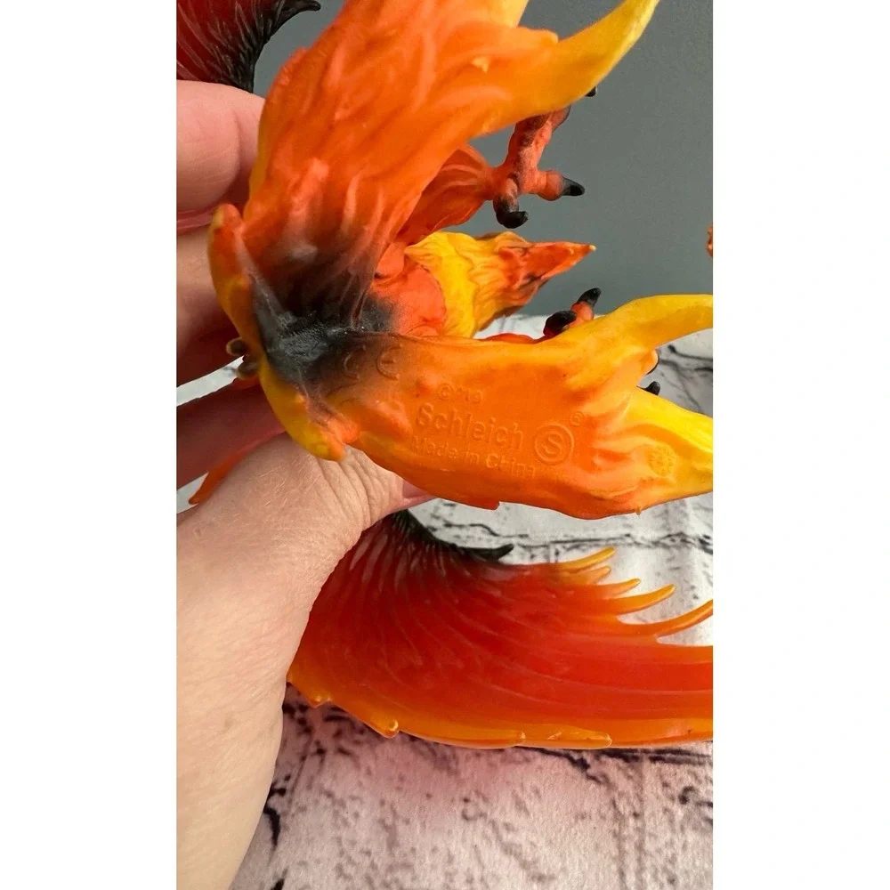 Schleich Eldrador Fire‎ Eagle Phoenix Fantasy Bird Figurine