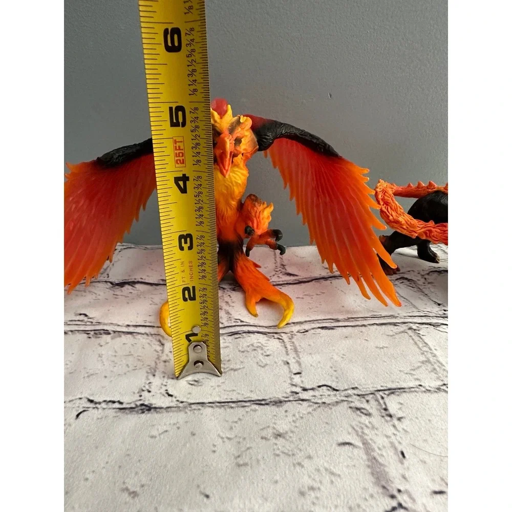 Schleich Eldrador Fire‎ Eagle Phoenix Fantasy Bird Figurine