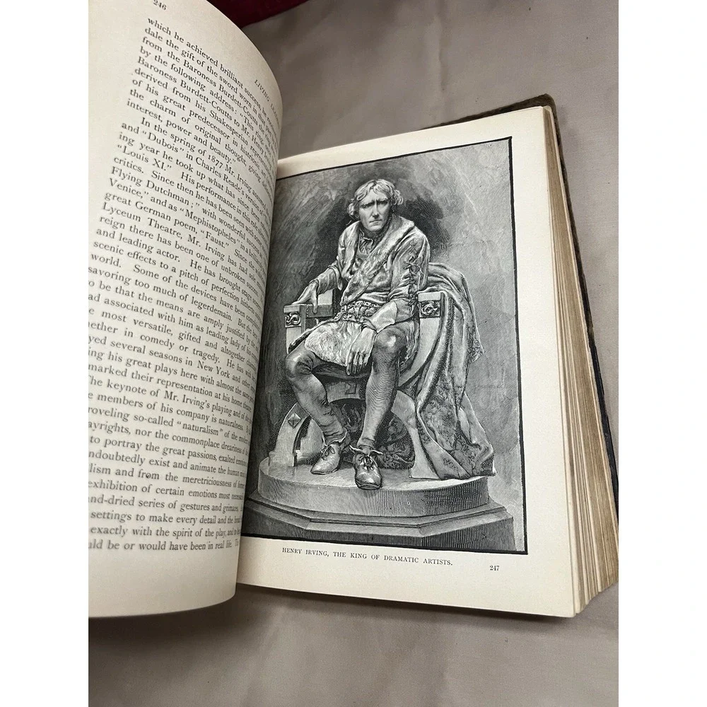 LIVING LEADERS OF THE WORLD: COMPROMISING. 1889, BY WALTER J.‎ BROOKS (858)