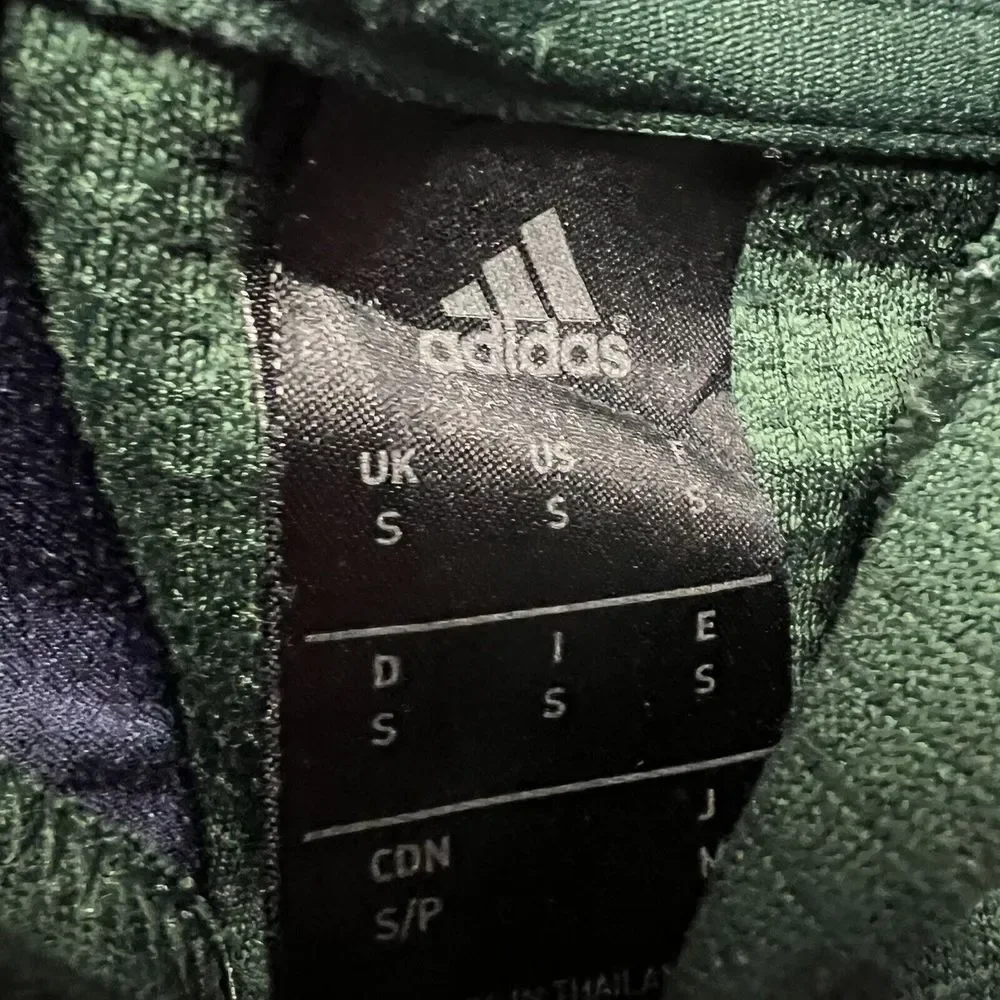 Utah‎ Jazz Adidas Hooded Pullover Mens Size Small Navy Blue & Green