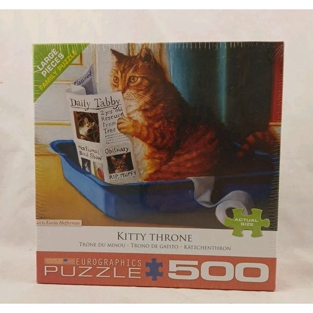 Eurographics 500 Piece Jigsaw Puzzle-
