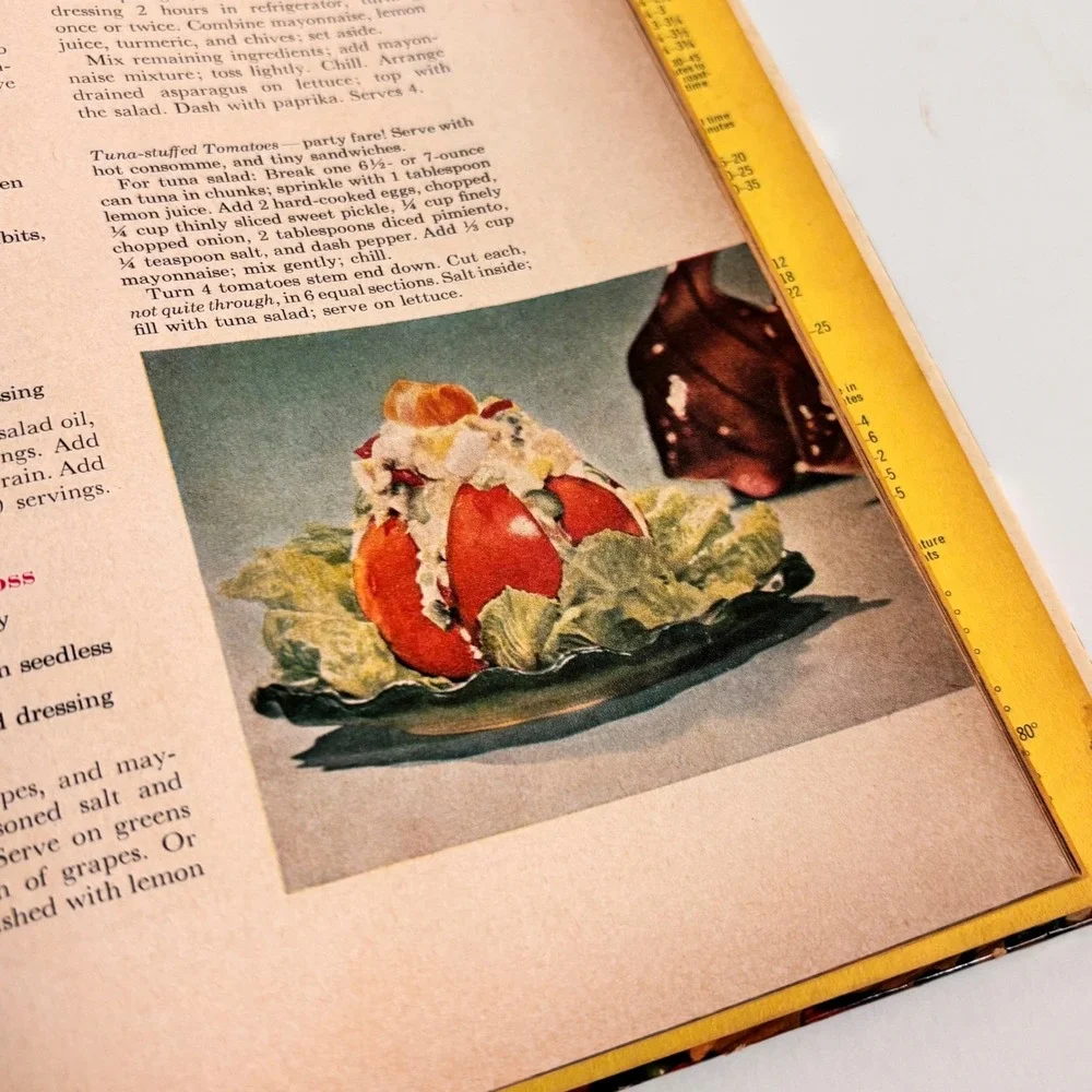 Vintage‎ 1960 Better Homes & Gardens Meat Cook Book Hardcover 400+ Recipes MCM