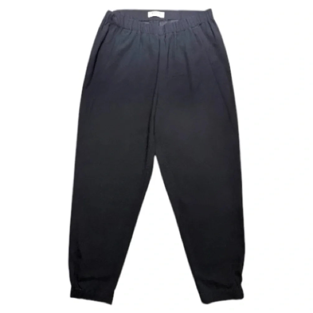 Aritzia Babaton Dexter Black High-Waist Tapered Jogger Pants Size S EUC