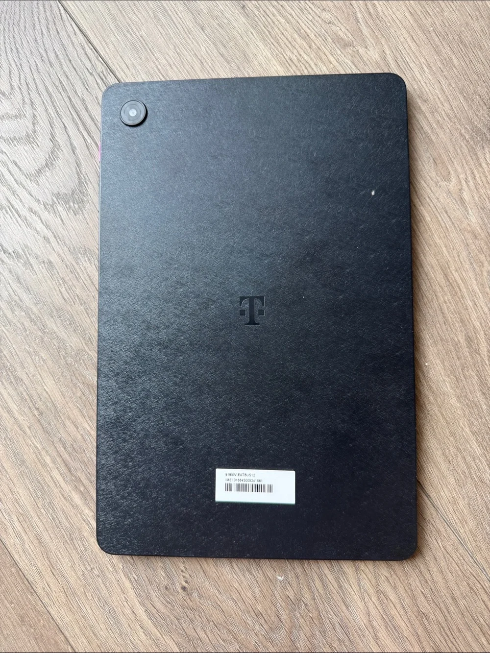 Black Tablet with Charging Cable - Sleek Android Tablet