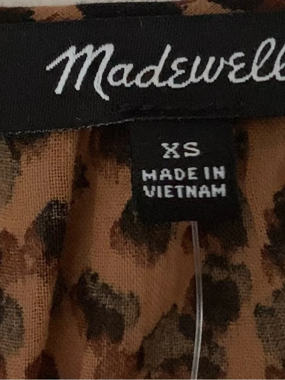 Madewell leopard print