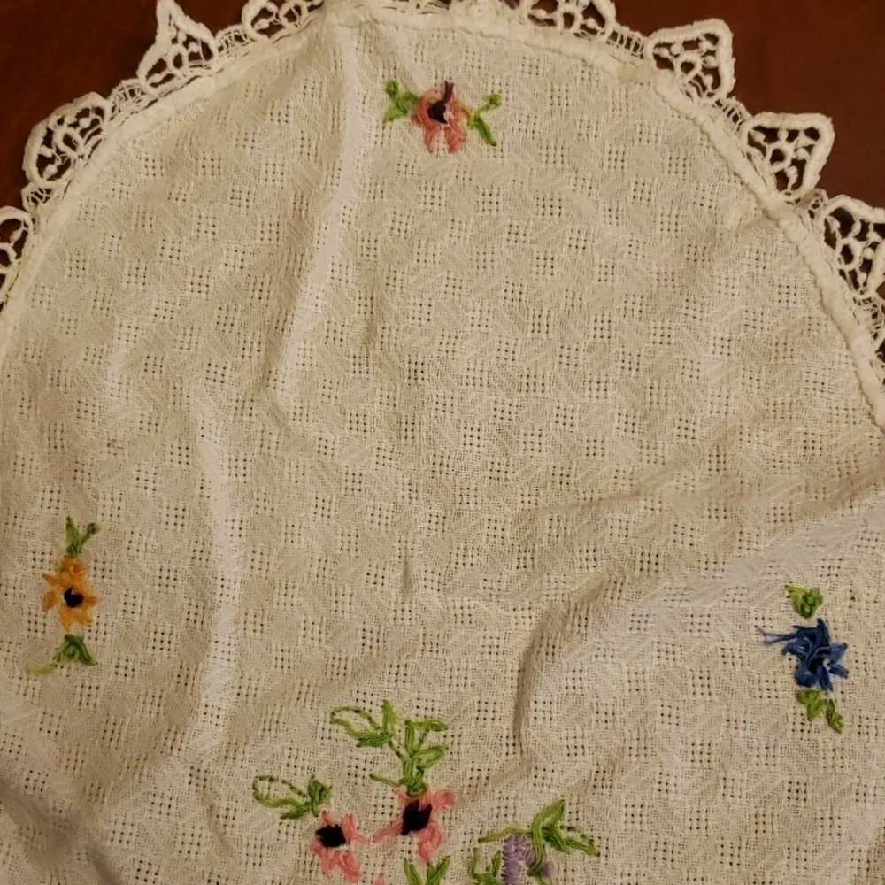 Vintage handmade doily