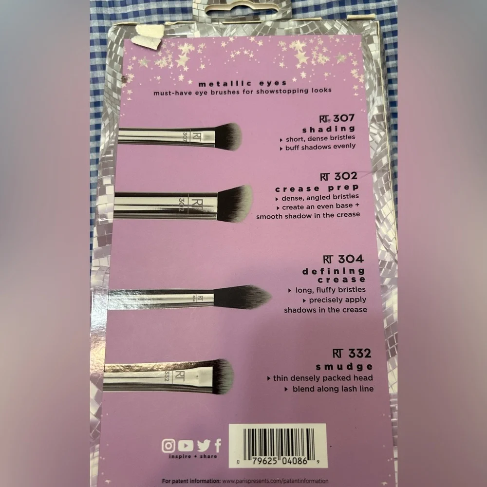 Real Techniques elegant silver