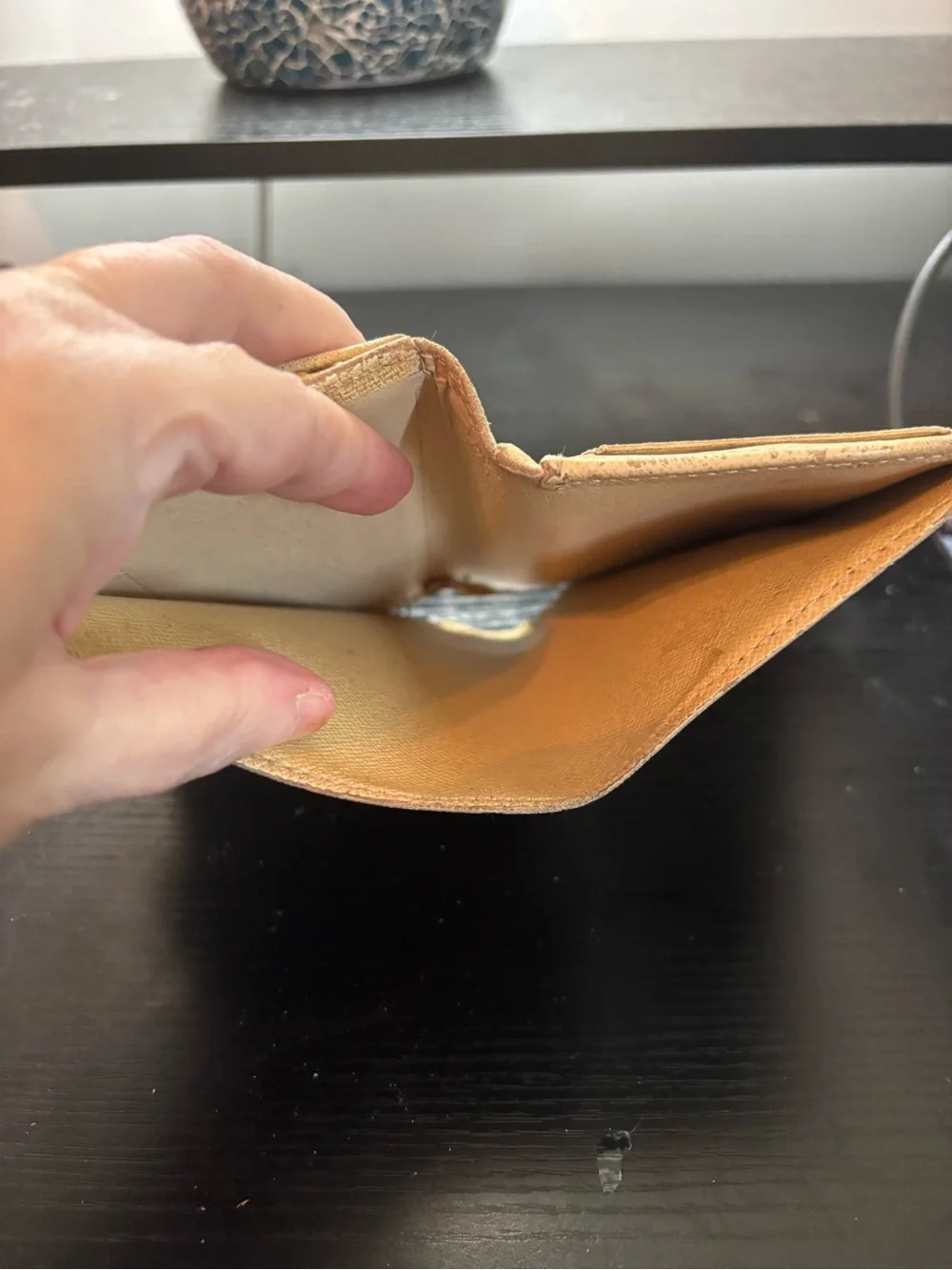 Louis Vuitton signature secured material