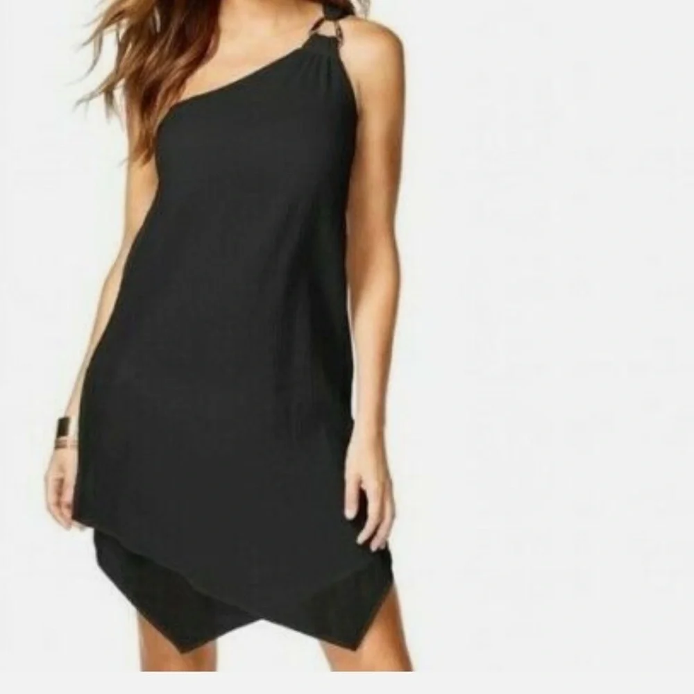 Michael Kors Black Asymmetrical dress