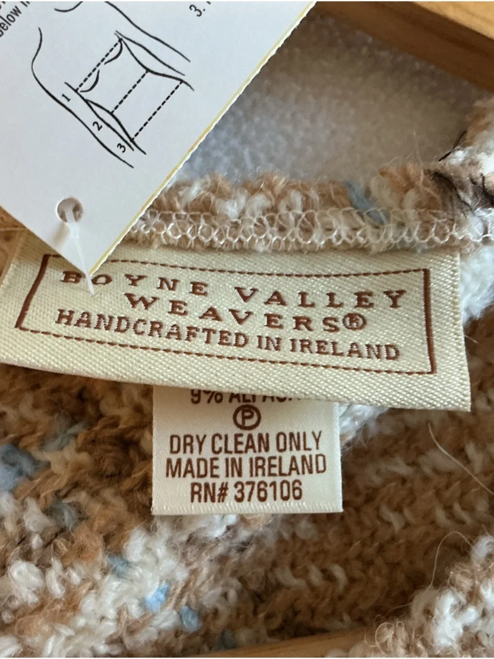 Boyne Valley Weavers cozy beige