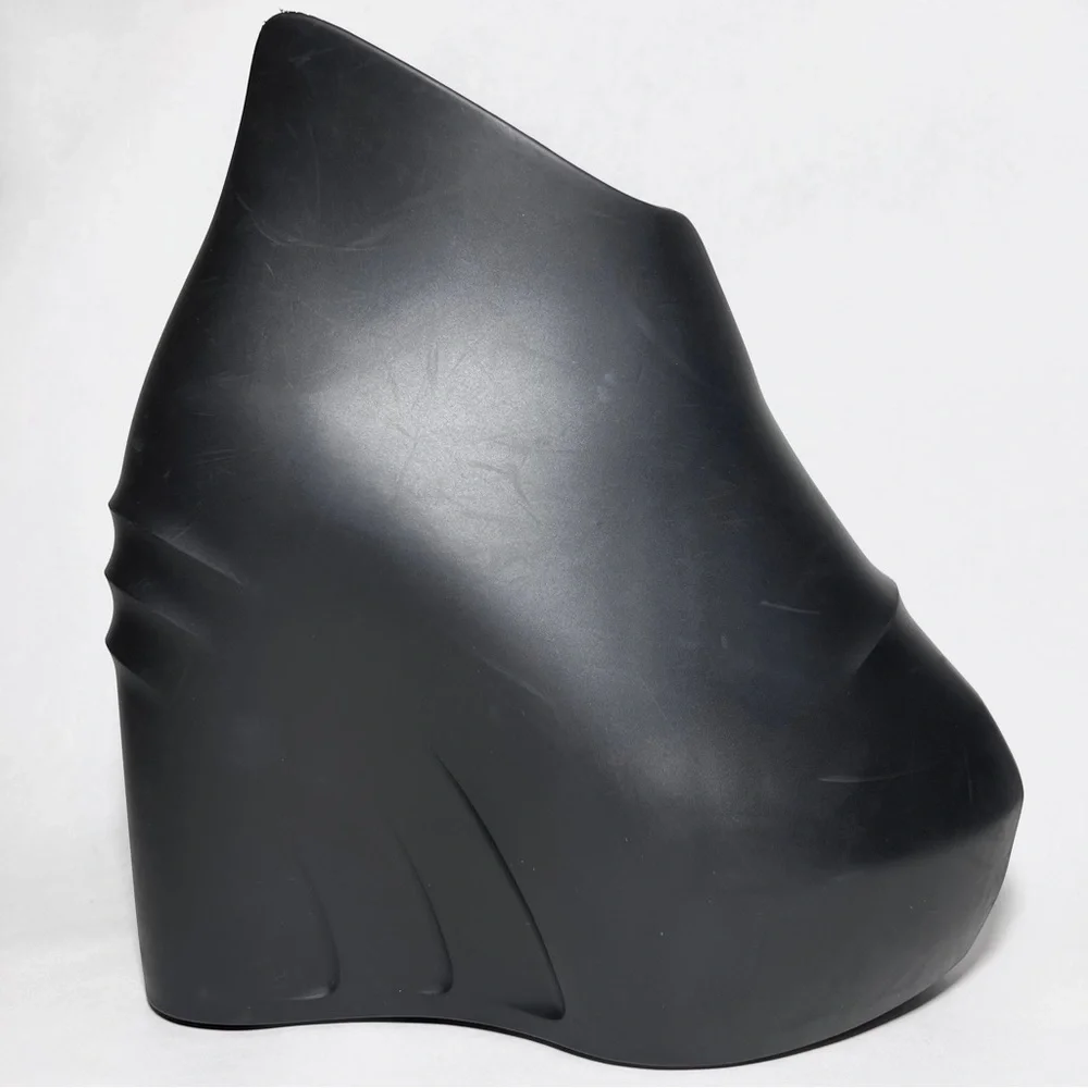 Givenchy Monumental Mallow Wedge Platform Boots in Black