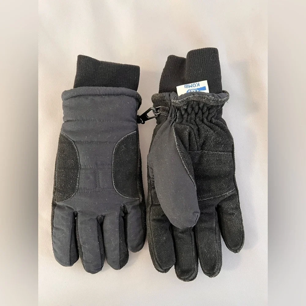 Kombi Ladies Black Winter‎ Ski Gloves Size S