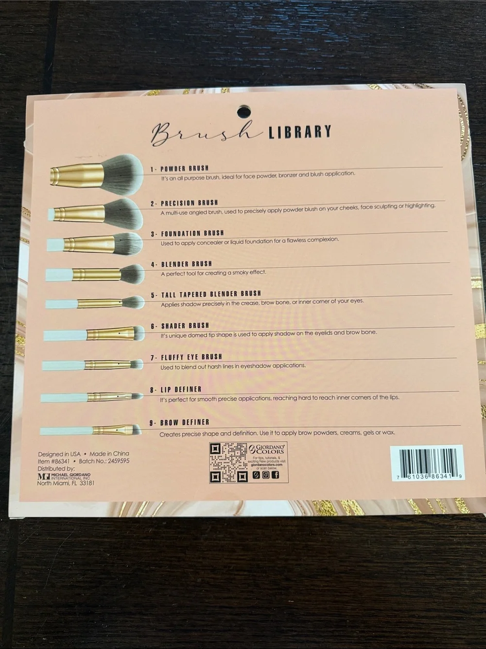 Giordano powder brush