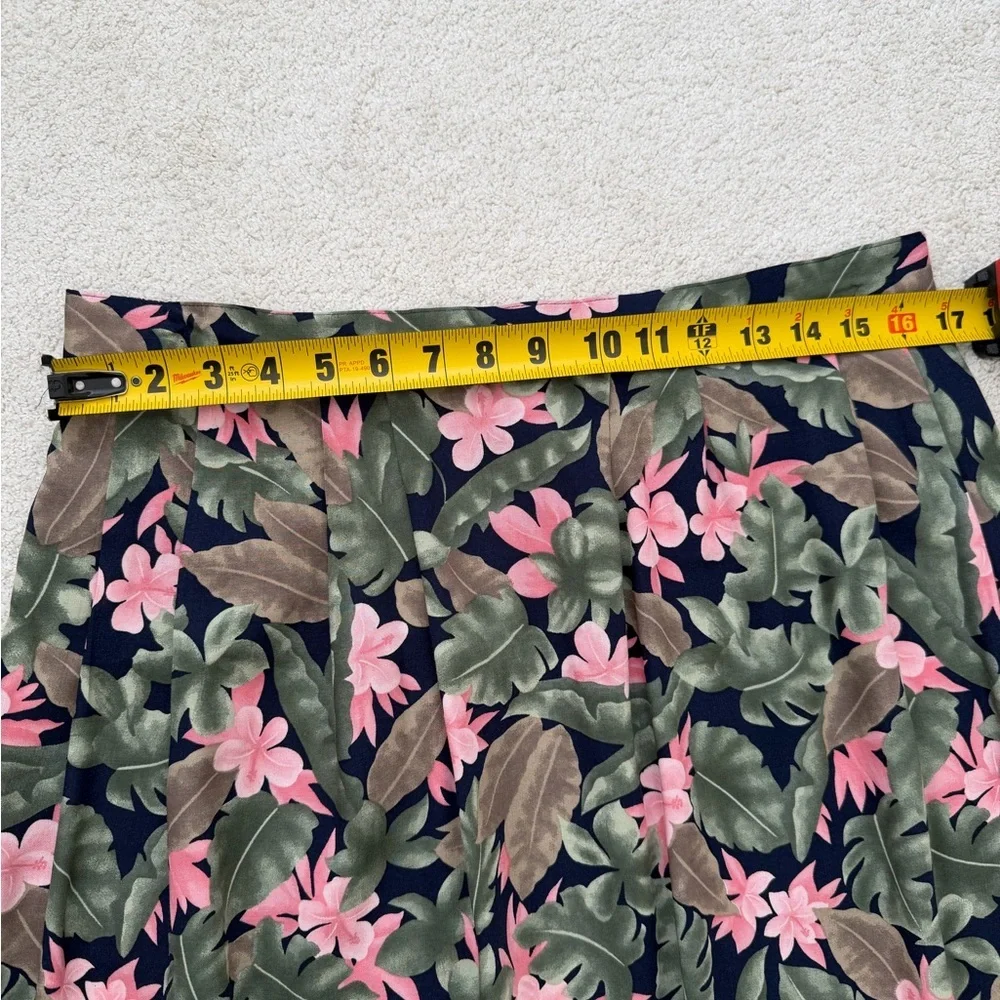 Sag Harbor Matching Two-piece Set Floral 100% Rayon XL
