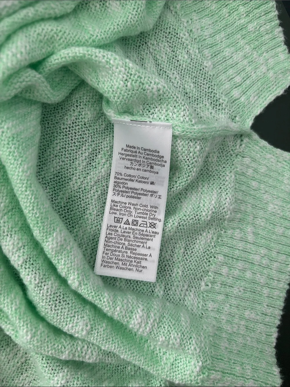 J. Crew Short-Sleeve Relaxed Beach Sweater