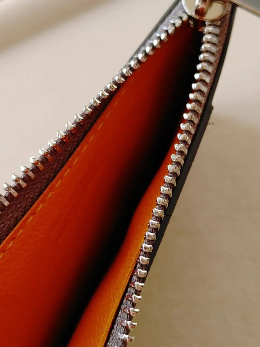 Goyard bourbon zipper
