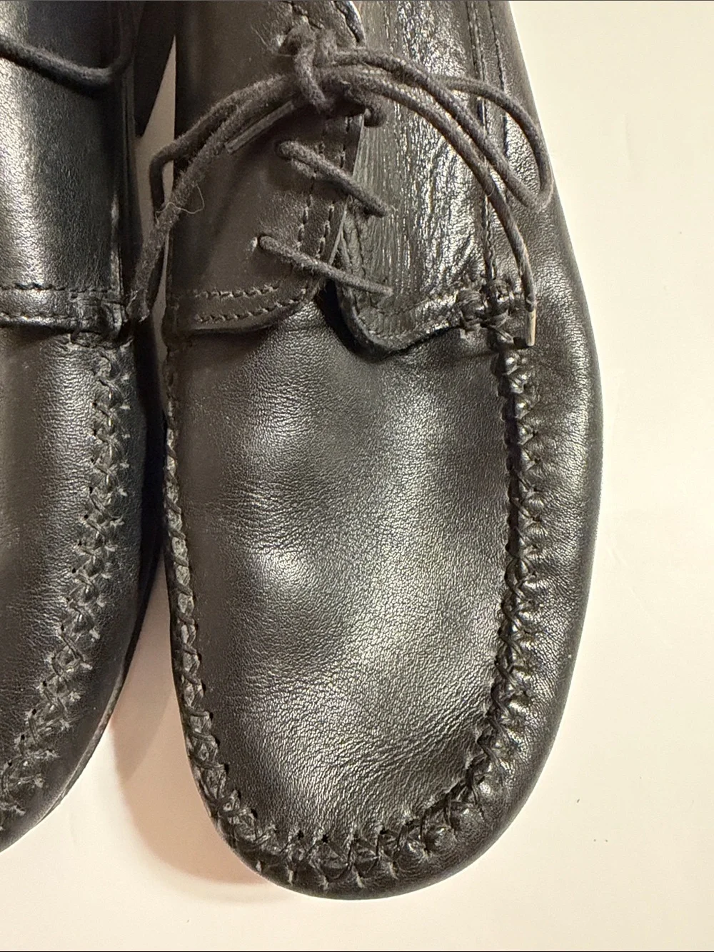 Soldini black leather