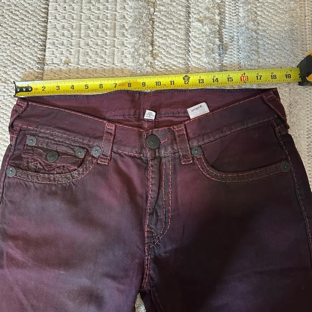 TRUE RELIGION Men's Straight Fit Jeans Size 34