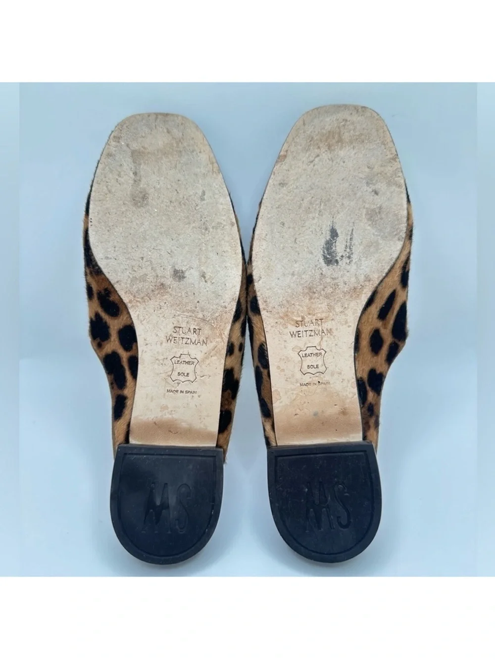 Stuart Weitzman leopard print