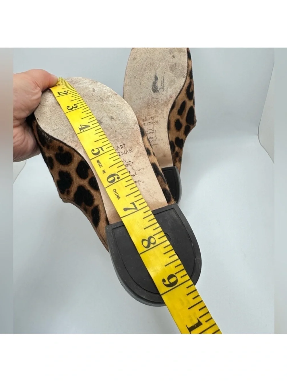 Stuart Weitzman leopard print