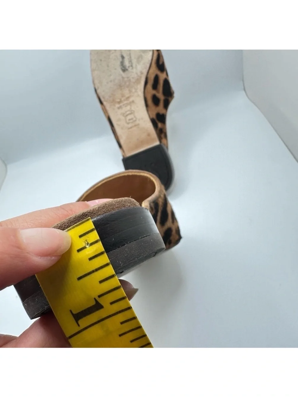 Stuart Weitzman leopard print