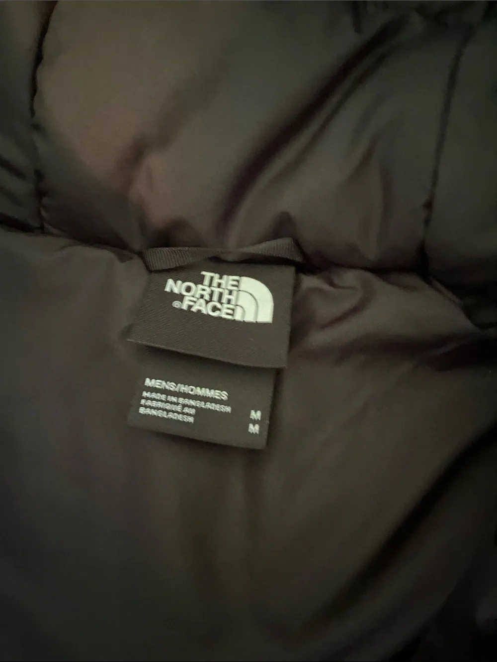 The North Face new tags