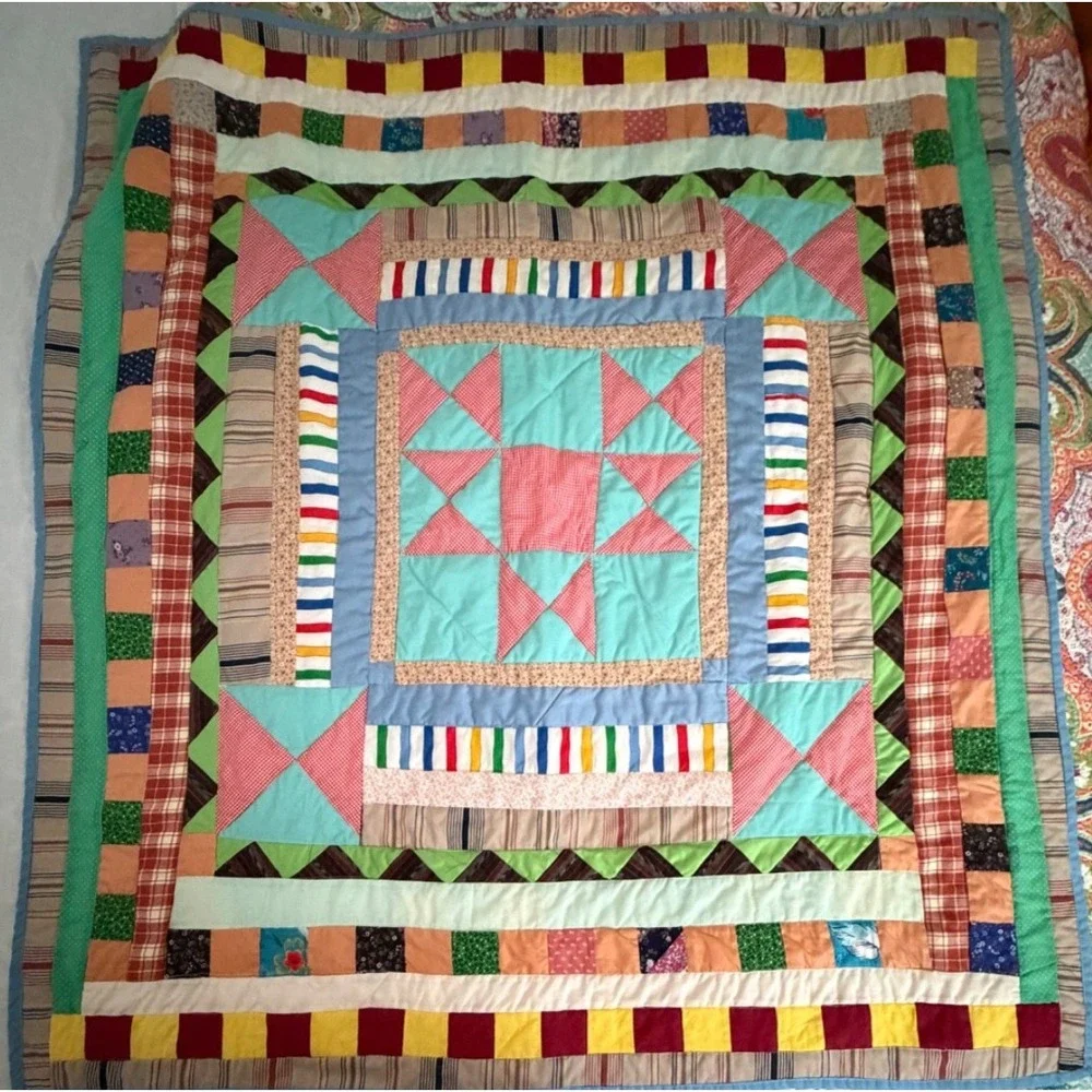 Handmade patchwork star