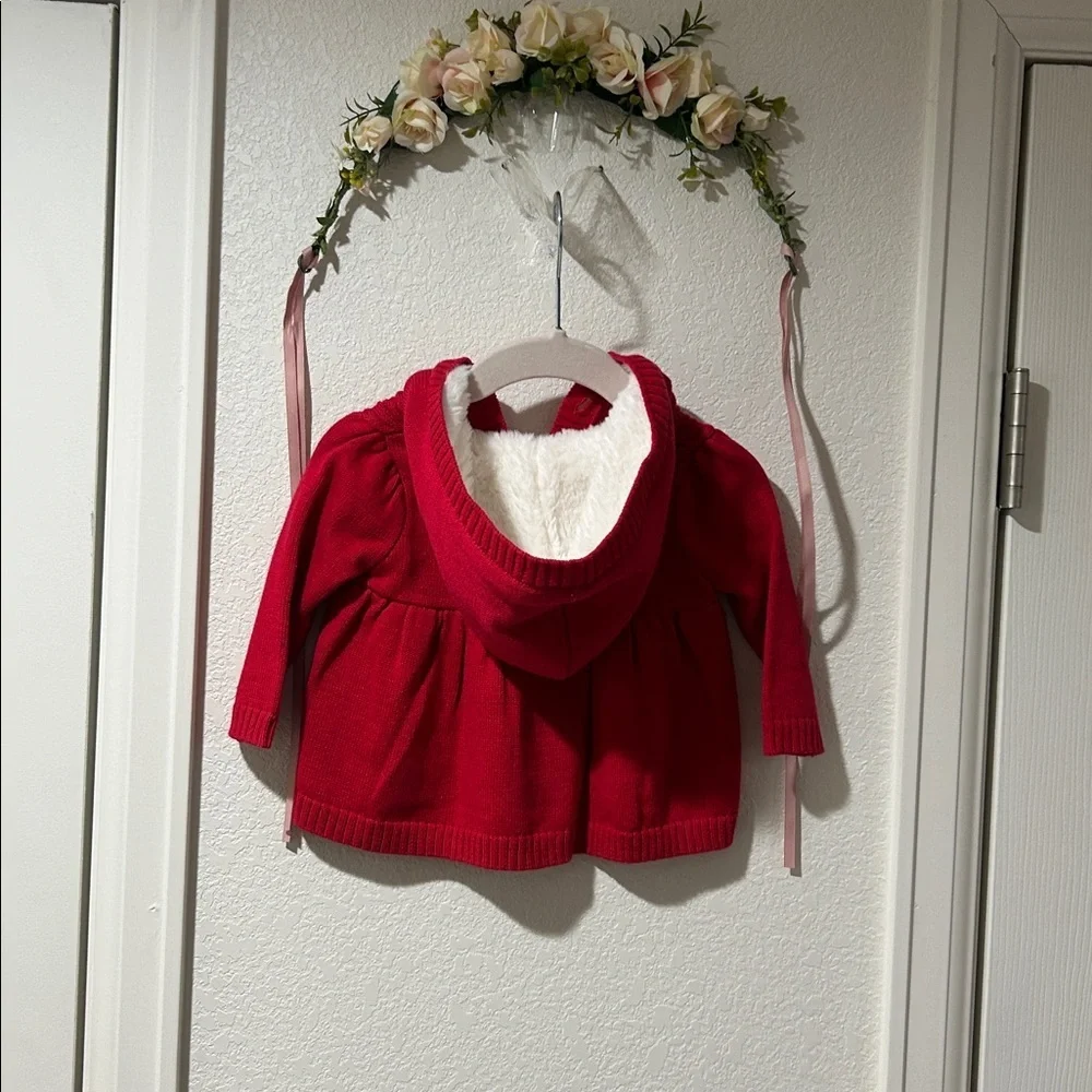 Gymboree Vibrant Red Knit Sweater