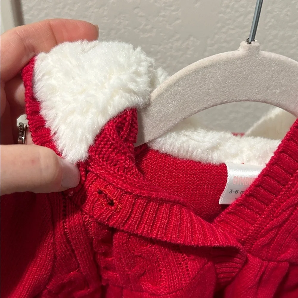 Gymboree Vibrant Red Knit Sweater