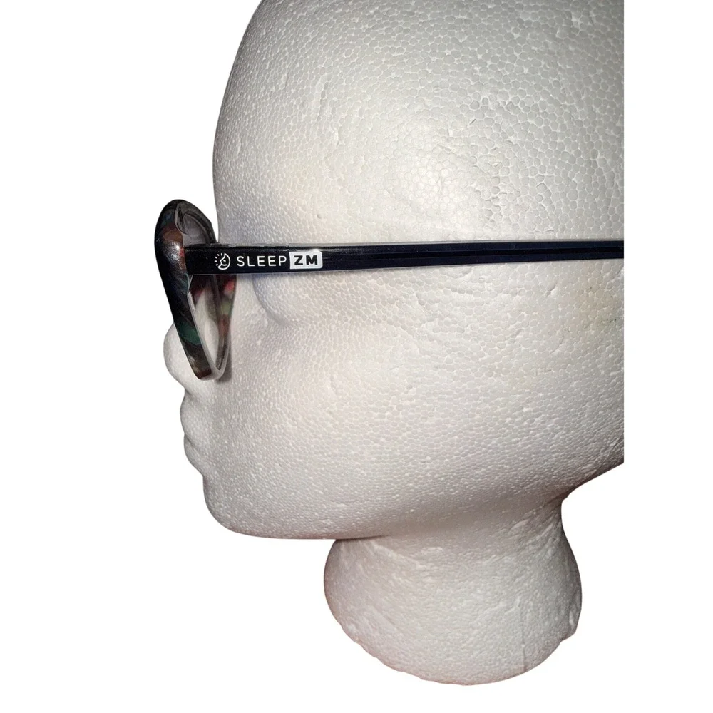 Sleep ZM Blue Light Blocking Glasses Womens Cat Eye Tortoiseshell Amber Lens
